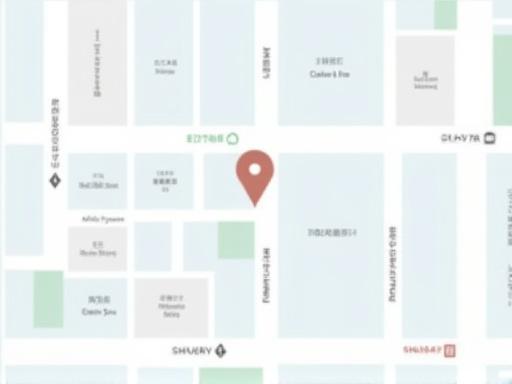 Moji Floraのアトリエへの地図 (Map to Moji Flora's atelier)